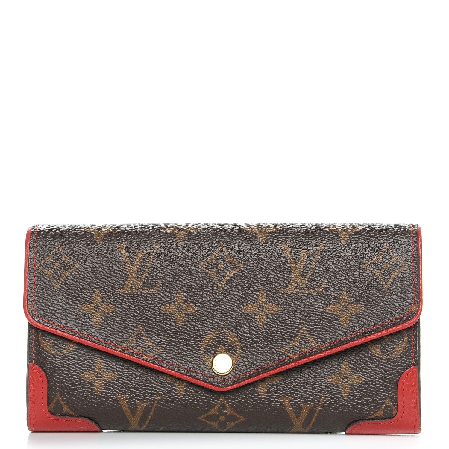 Louis Vuitton Monogram Sarah Retiro Wallet Cherry 1 of 8