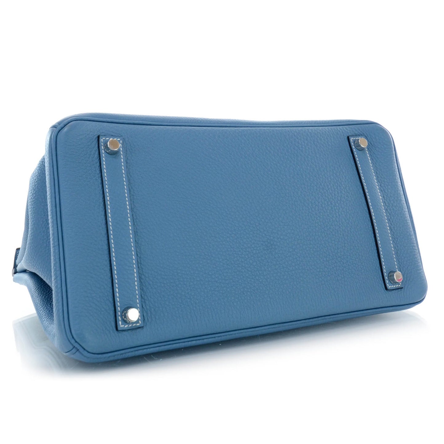 Taurillon Clemence Birkin 35 Blue Jean