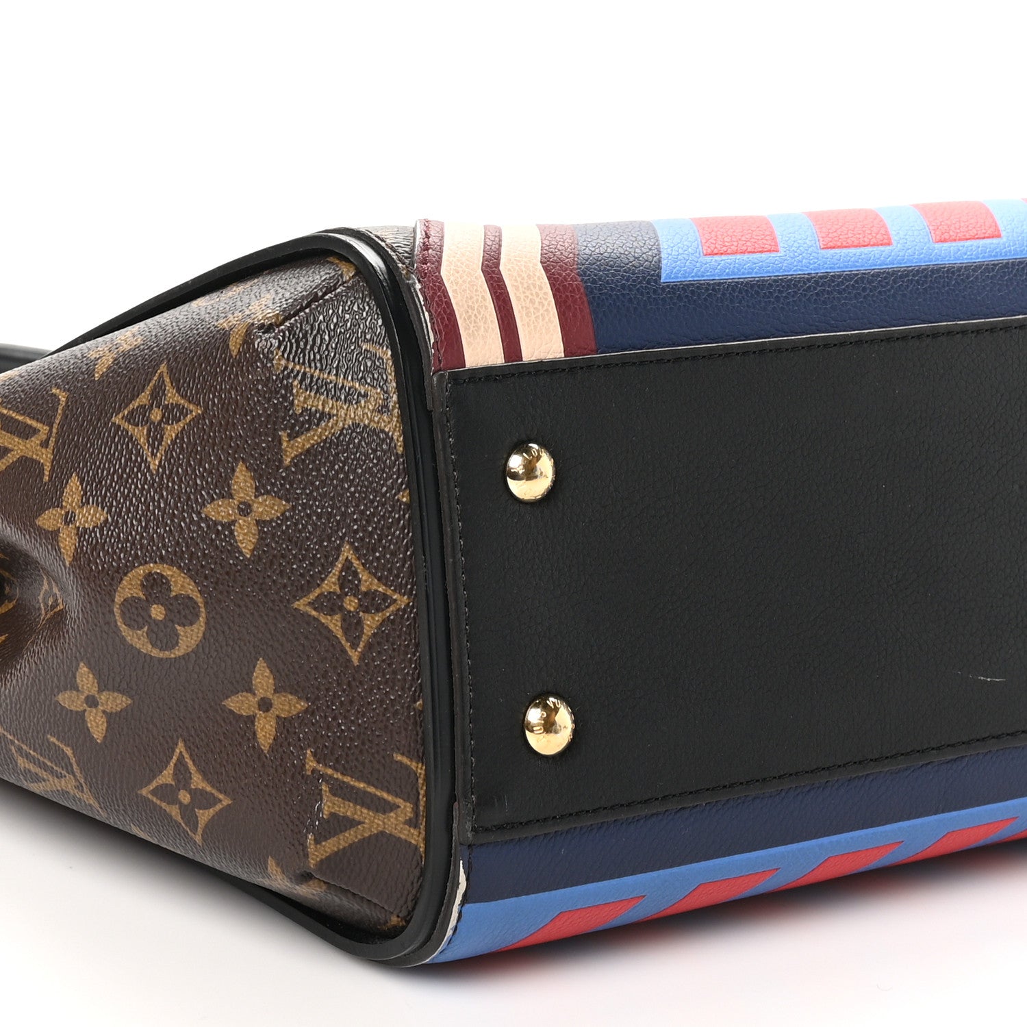 Louis Vuitton Calfskin Monogram Kimono Tote MM 8 of 11