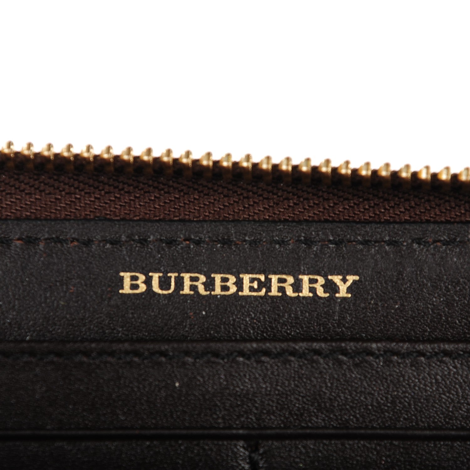Burberry Haymarket Check Large Ziggy Zip Around Wallet 6 of 9
