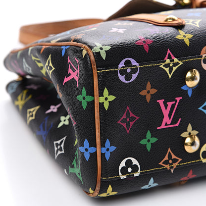 Louis Vuitton Monogram Multicolor Aurelia MM Black 8 of 14