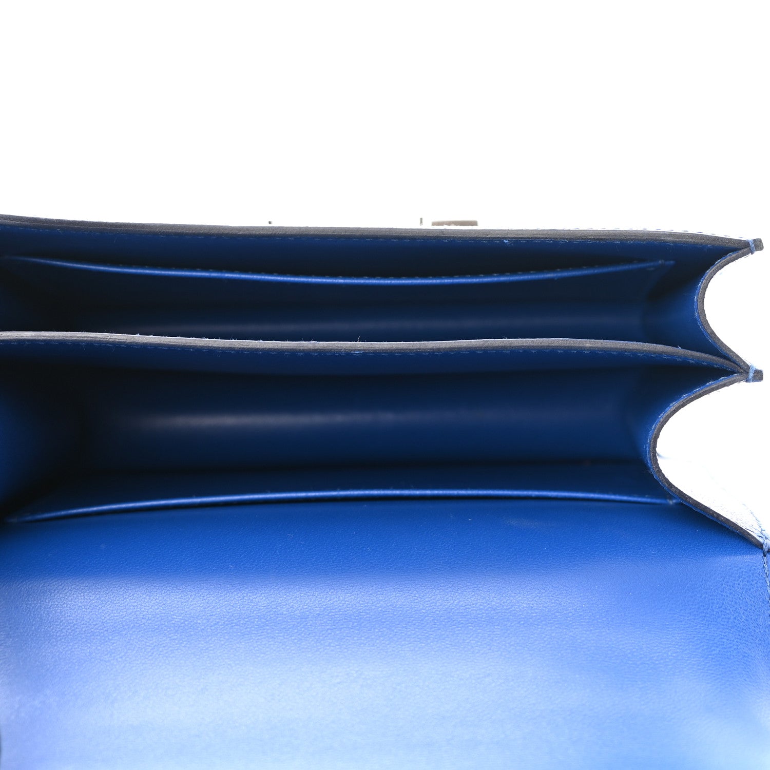 Hermes Epsom Enamel Constance 18 Bleu France 5 of 12