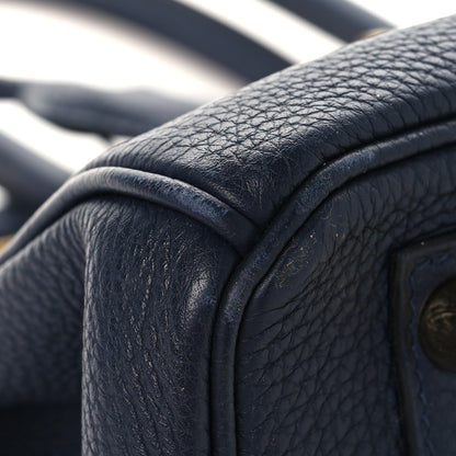 Hermes Togo Birkin 30 Bleu Nuit 9 of 16