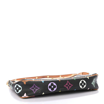 Louis Vuitton Monogram Multicolor Pochette Accessories Black 5 of 10