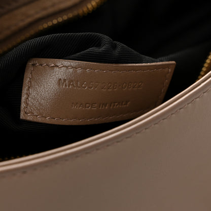 Saint Laurent Smooth Calfskin Le 5 A 7 Hobo Taupe 7 of 10