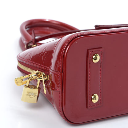Louis Vuitton Vernis Alma BB Pomme D'Amour 5 of 11