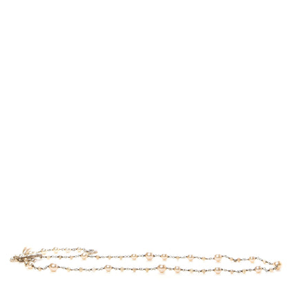 Chanel Irregular Pearl CC Belt Light Gold 2 of 5