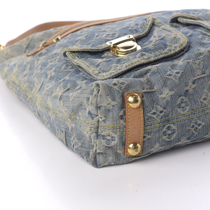 Louis Vuitton Denim Baggy GM Blue 6 of 9