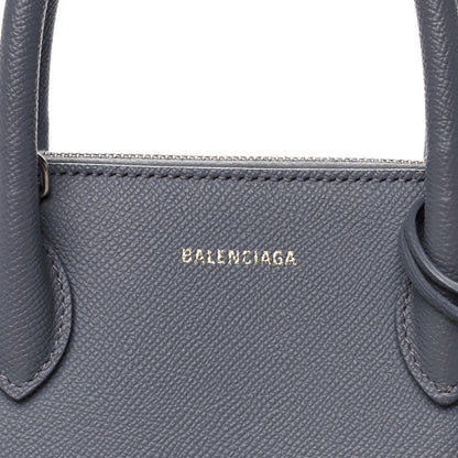 Balenciaga Grained Calfskin S Ville Top Handle Bag Gris Glace 8 of 12