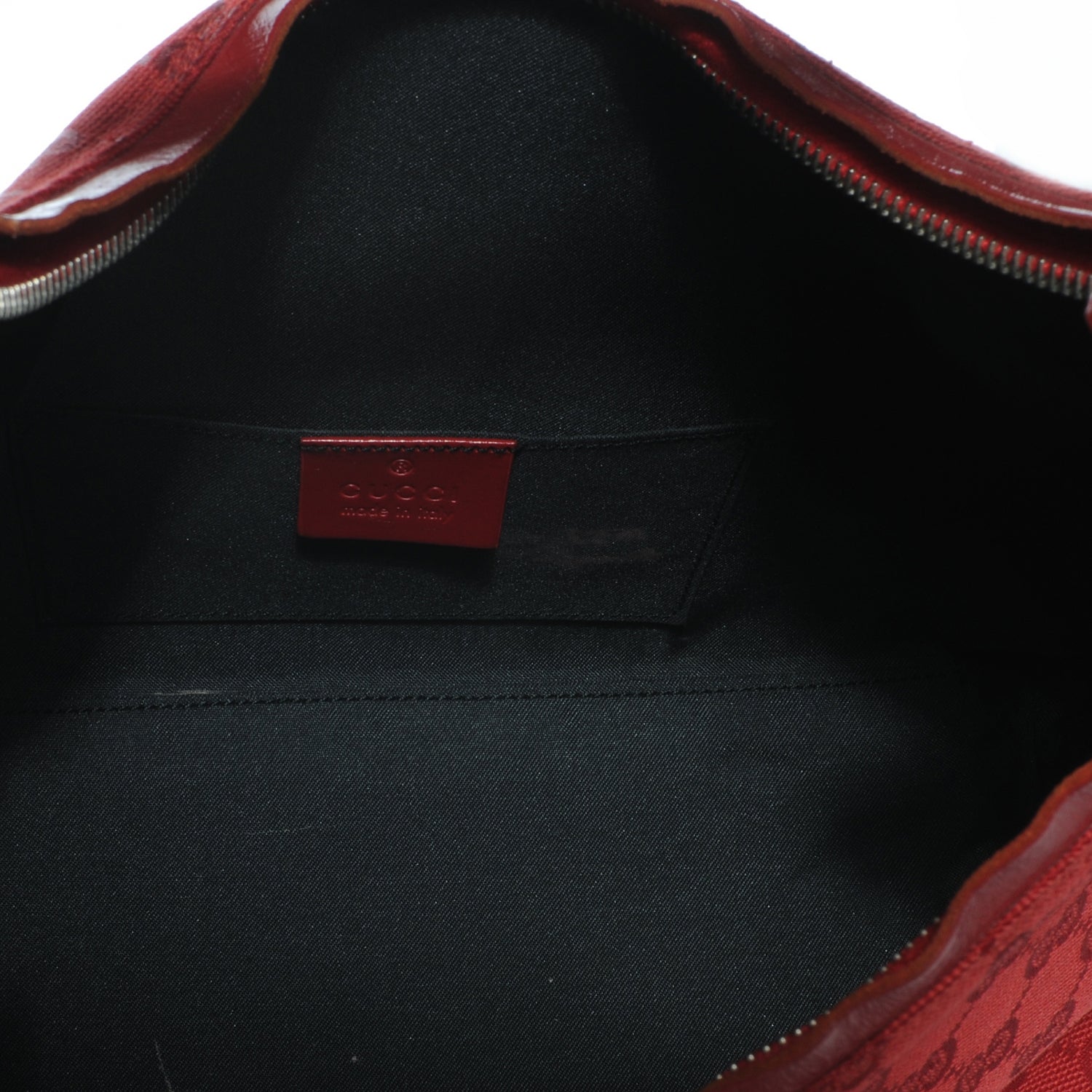 Gucci Monogram Small Hobo Red 5 of 7