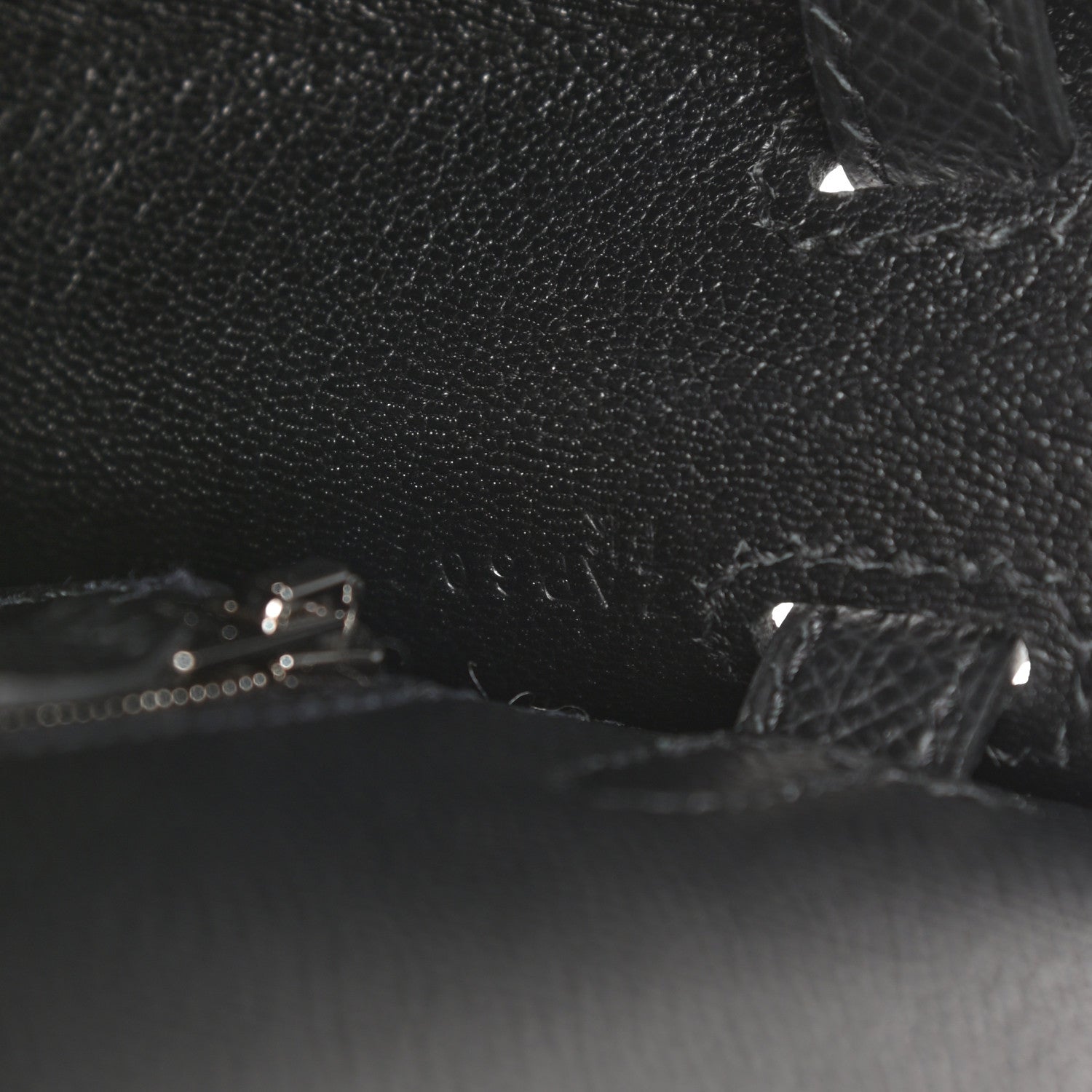 Hermes Epsom Kelly Sellier 25 Black 7 of 14