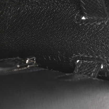 Hermes Epsom Kelly Sellier 25 Black 7 of 14