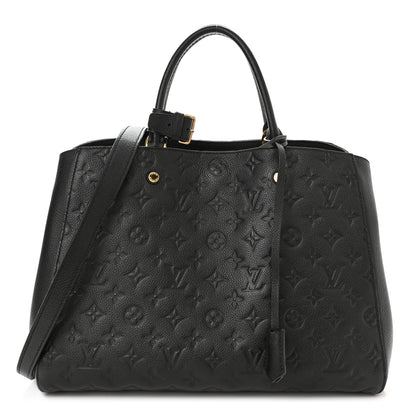 Louis Vuitton Empreinte Montaigne GM Black 1 of 10