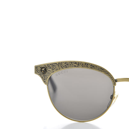 Gucci Metal Tiger GG0220S Sunglasses Antique Gold 7 of 8