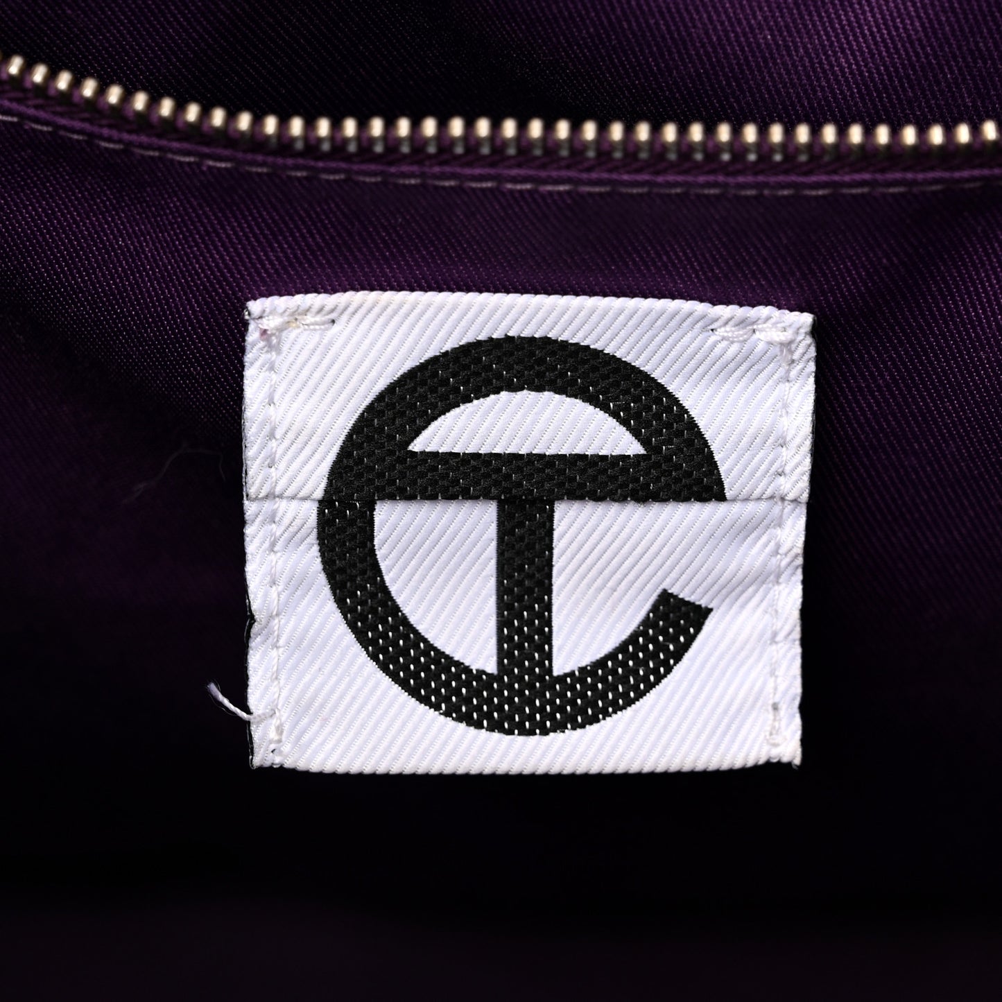Vegan Leather Medium Shopping Bag Eggplant