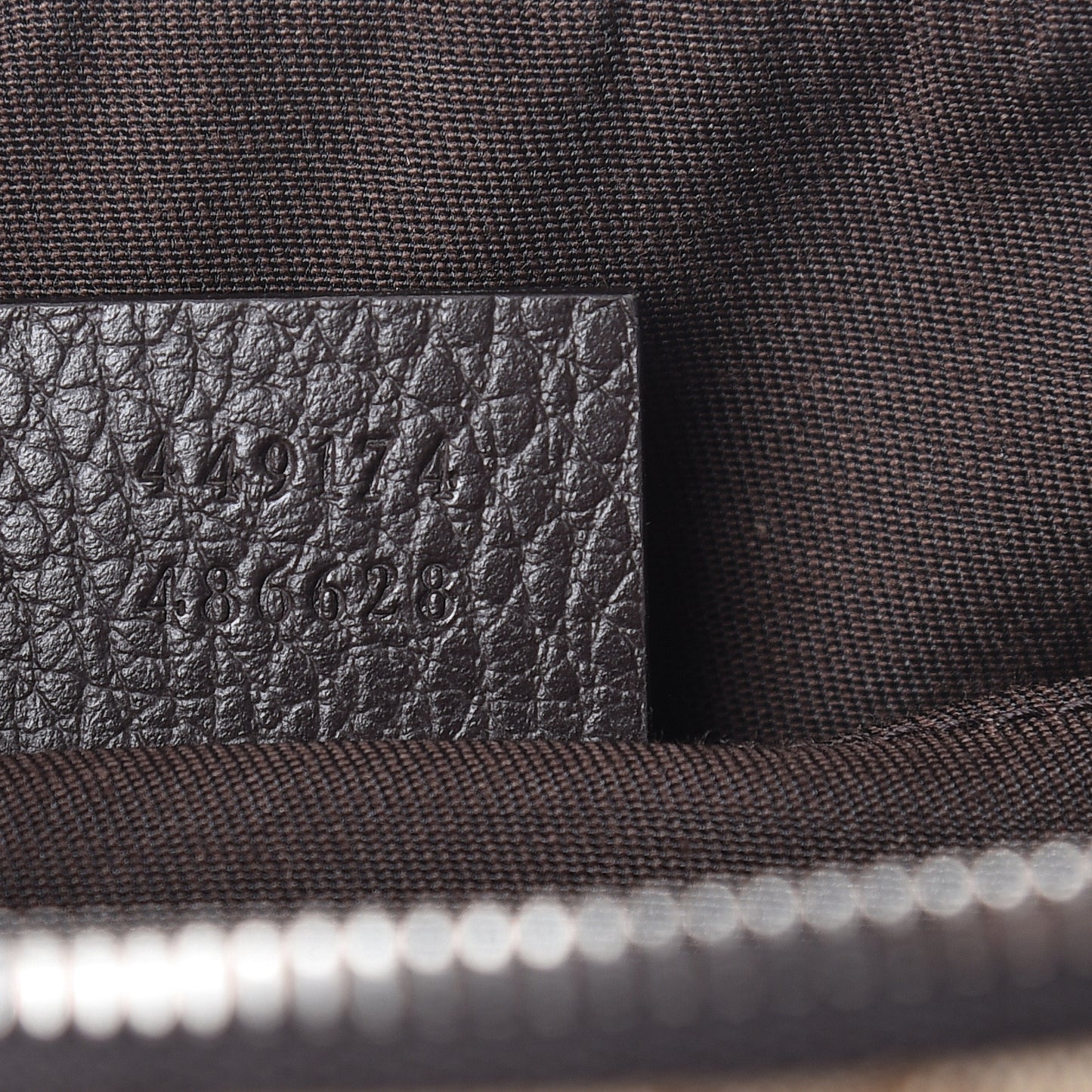 Monogram Belt Bag Dark Brown