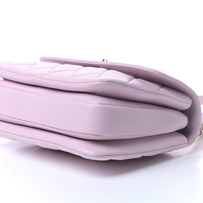 Chanel Lambskin Quilted Small Trendy CC Flap Dual Handle Bag Light Pink 9 of 9