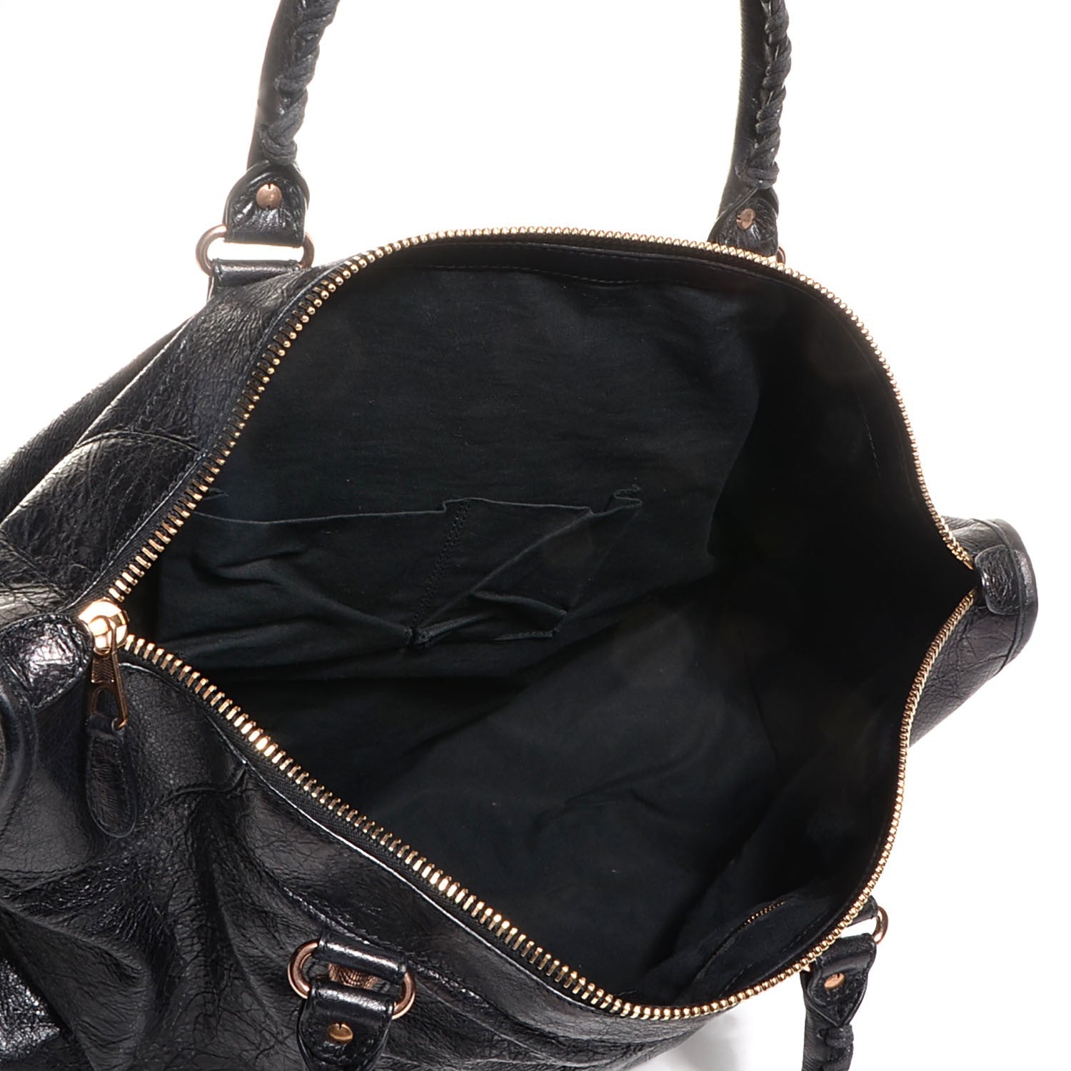 Balenciaga Agneau Giant 12 Rose Gold Hardware Work Black 5 of 11