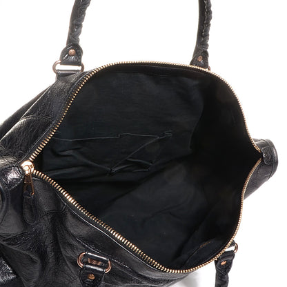 Balenciaga Agneau Giant 12 Rose Gold Hardware Work Black 5 of 11