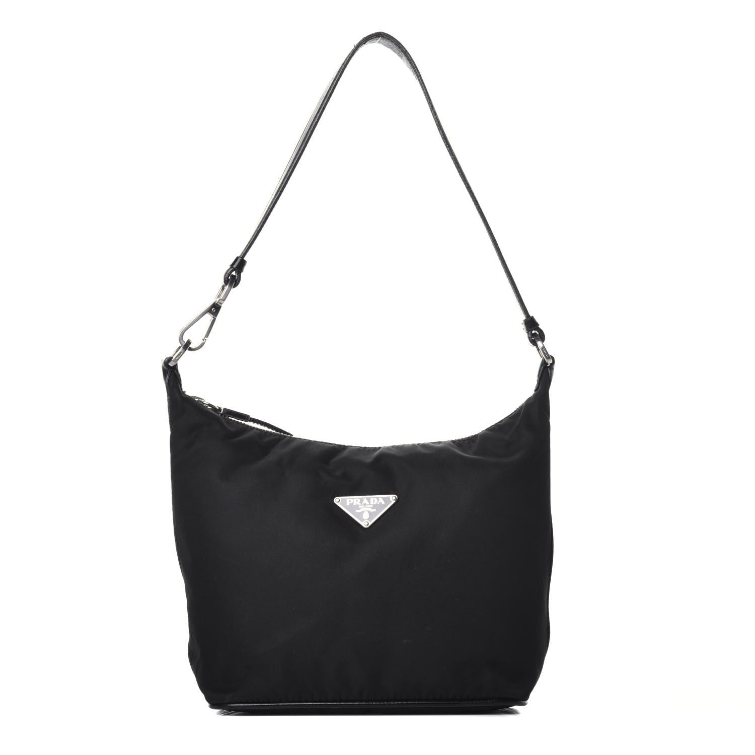 Prada Tessuto Nylon Sport Shoulder Bag Black 1 of 10