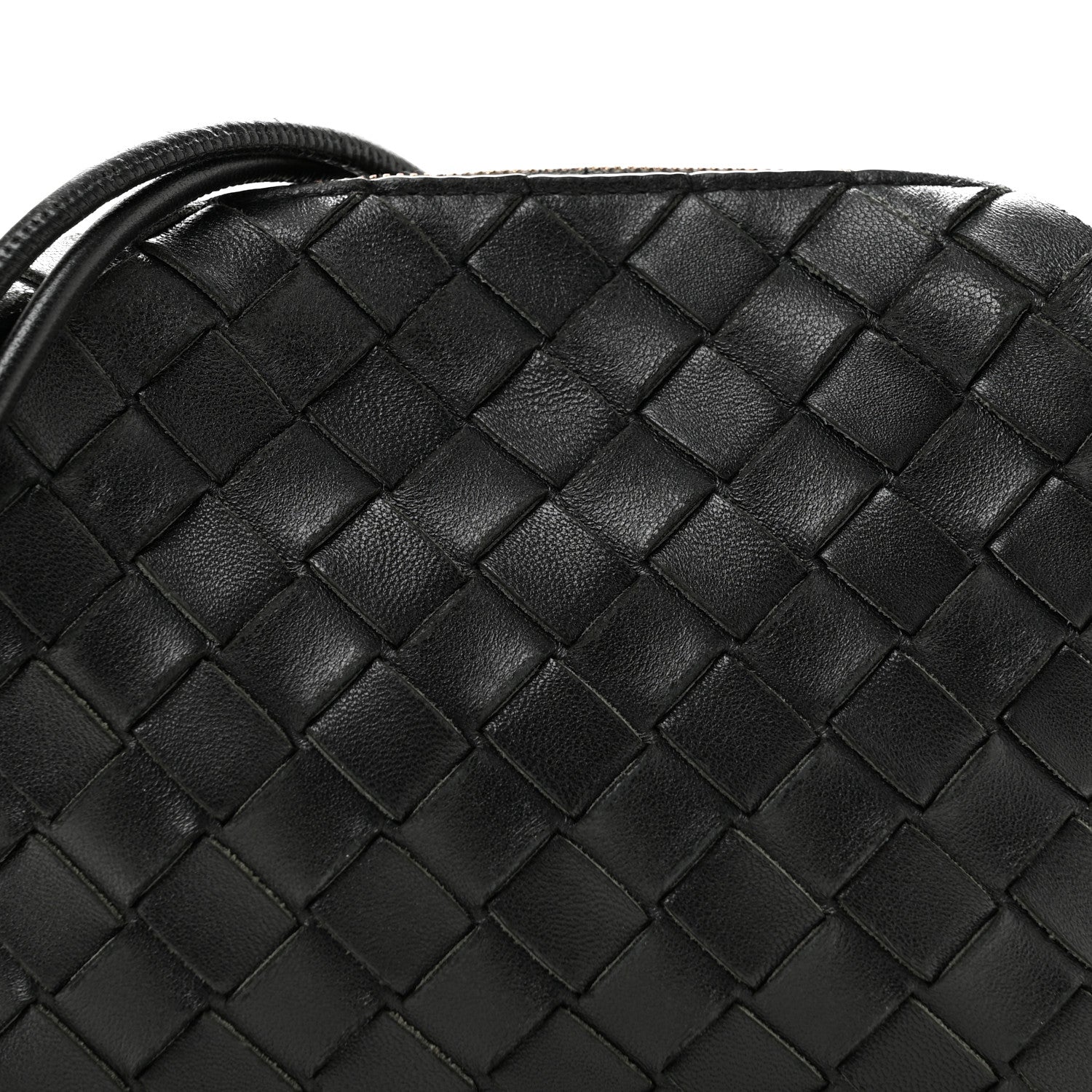 Bottega Veneta Nappa Intrecciato Mini Loop Camera Bag Black 7 of 12
