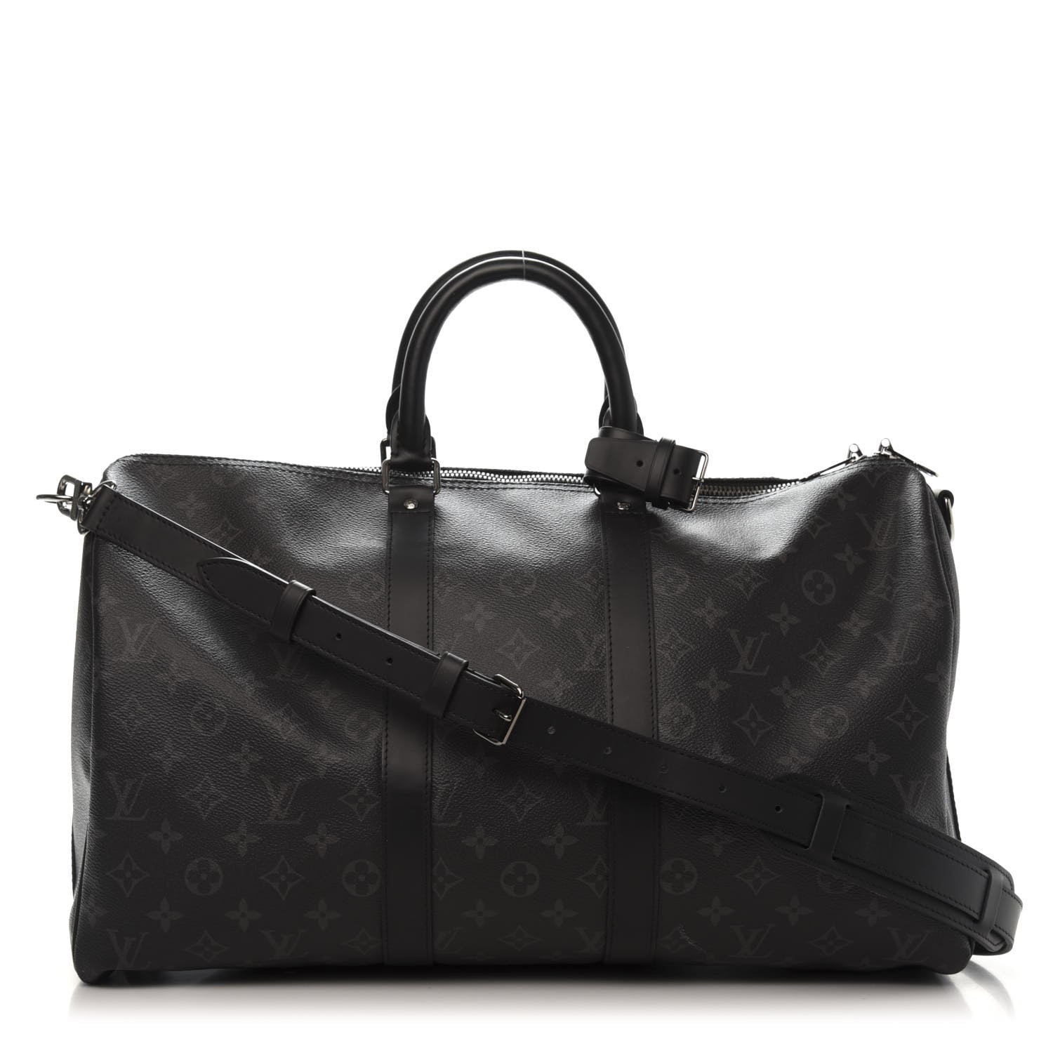 Louis Vuitton Monogram Eclipse Keepall Bandouliere 45 1 of 9