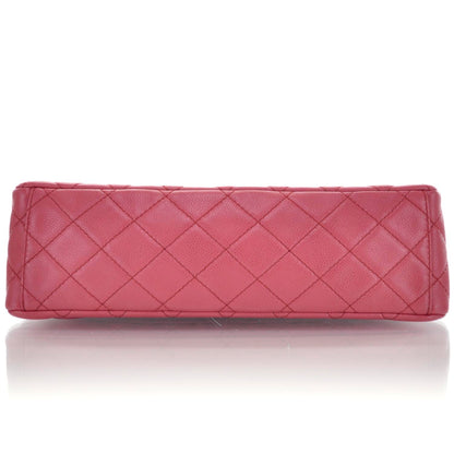 Chanel Caviar Maxi Flap Fuchsia 6 of 10