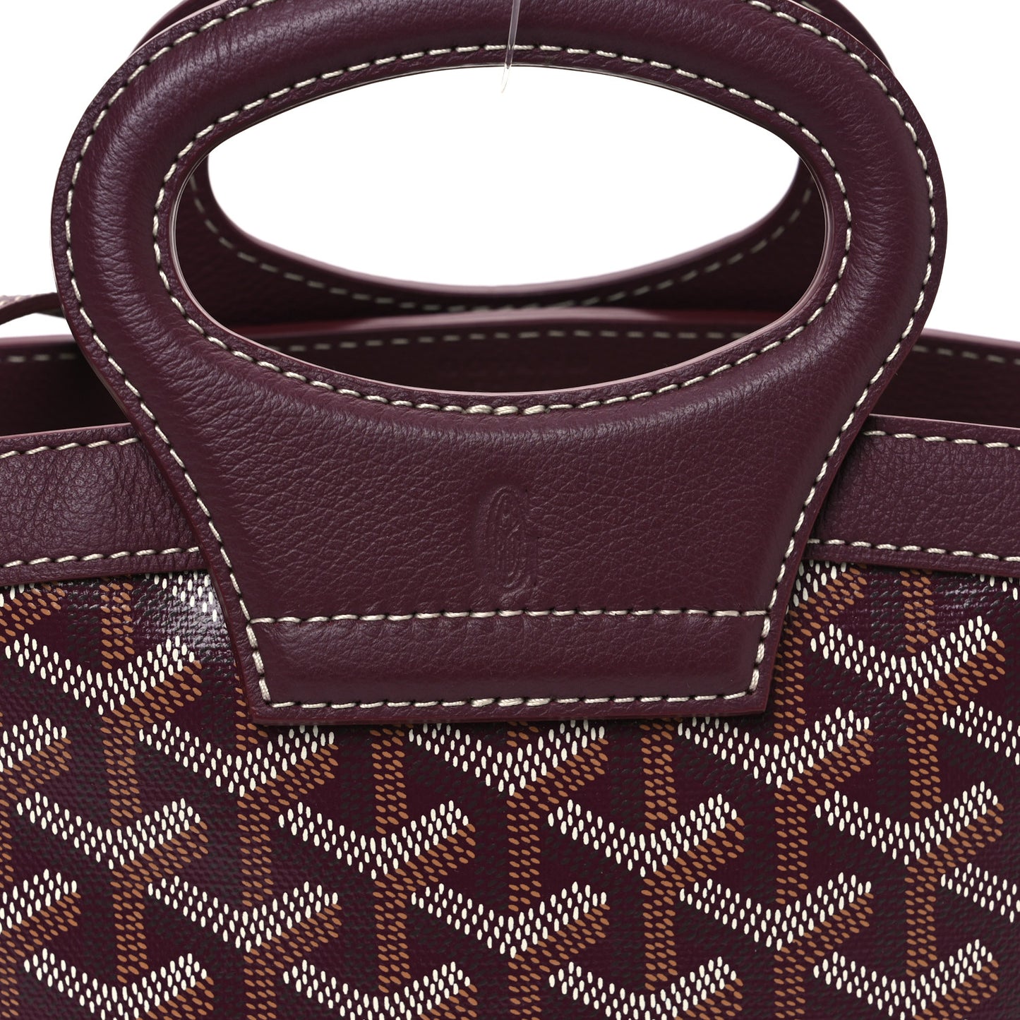 Goyardine Beluga Mini Burgundy