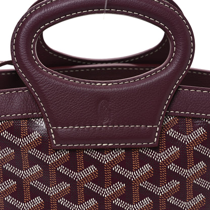 Goyard Goyardine Beluga Mini Burgundy 8 of 10