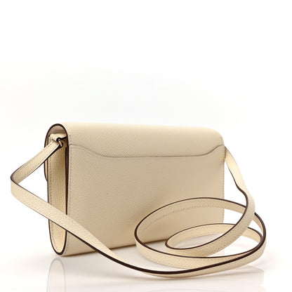 Hermes Epsom Lizard Constance Wallet To Go Nata 3 of 8