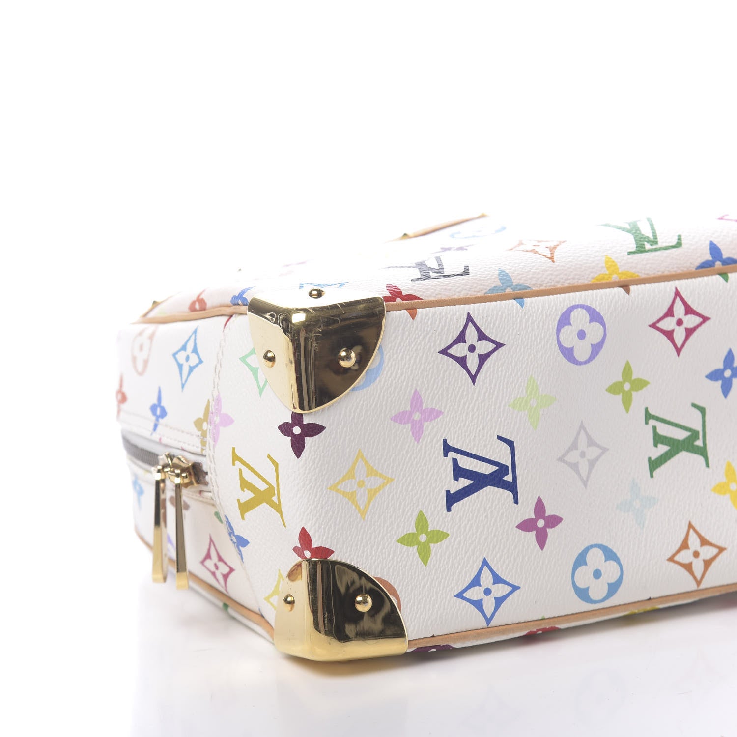 Louis Vuitton Monogram Multicolor Trouville White 8 of 9