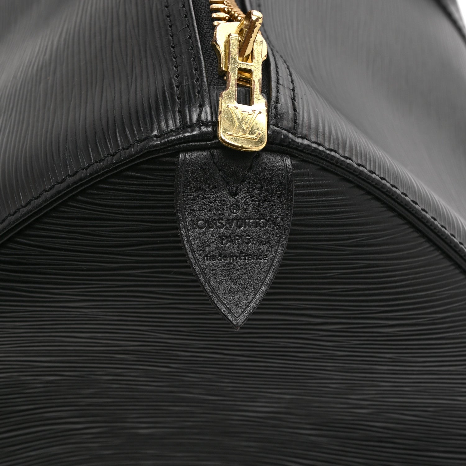 Louis Vuitton Epi Keepall 50 Black 5 of 11