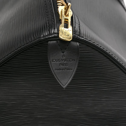 Louis Vuitton Epi Keepall 50 Black 5 of 11