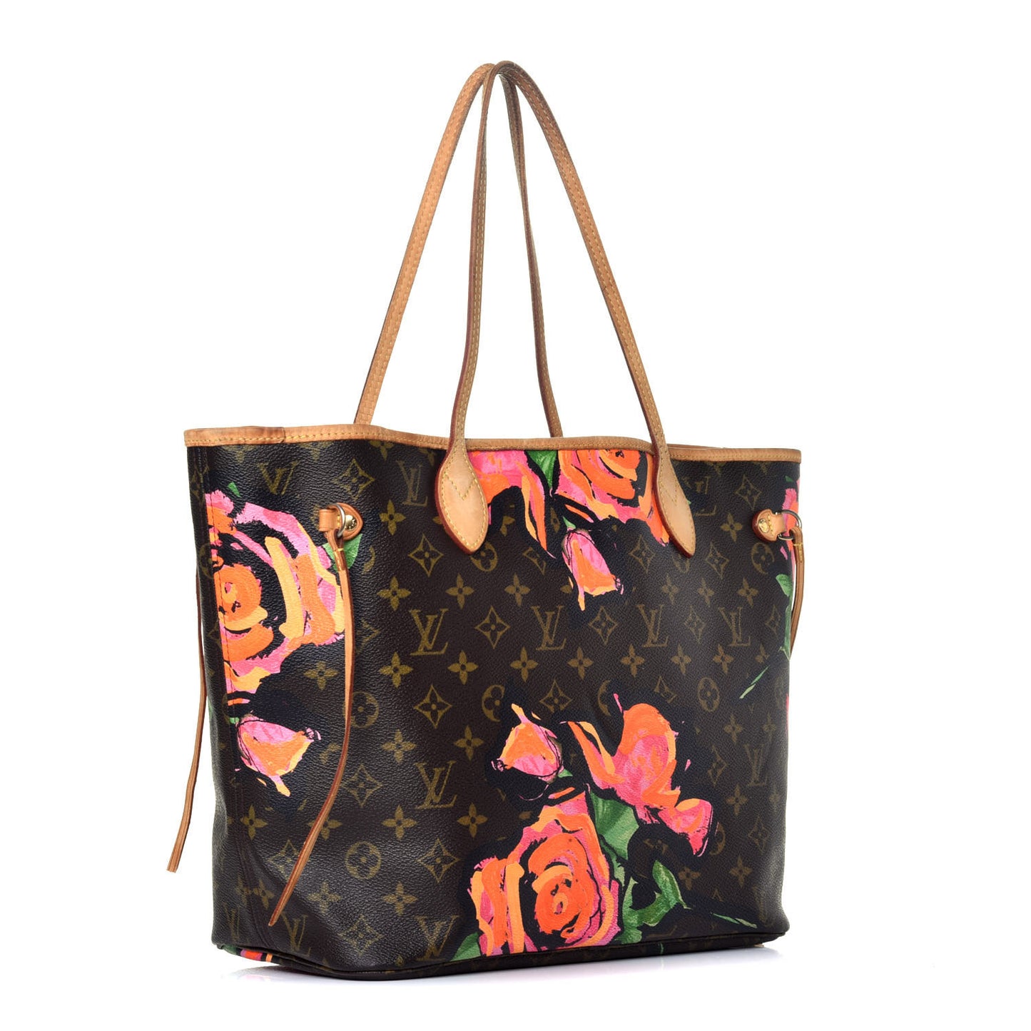 Monogram Roses Neverfull MM