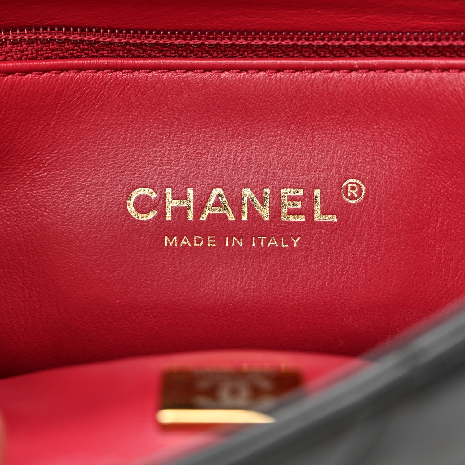 Chanel Lambskin Enamel Quilted Pending CC Square Flap Black 6 of 10