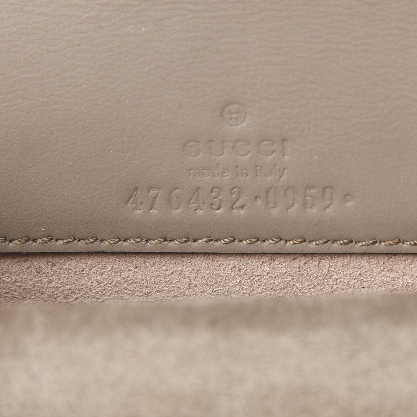 GG Supreme Monogram Super Mini Dionysus Shoulder Bag Taupe