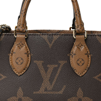 Louis Vuitton Reverse Monogram Giant OnTheGo East West Chain 8 of 11