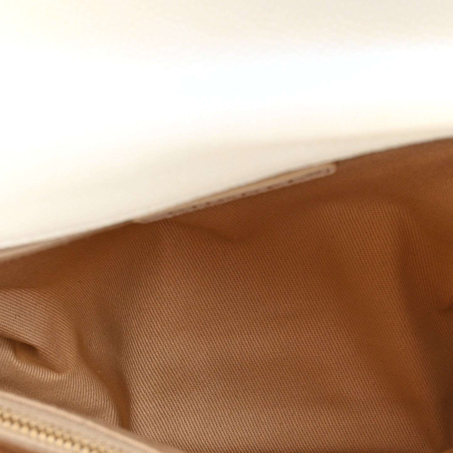 Iridescent Caviar Quilted Small Coco Handle Flap White