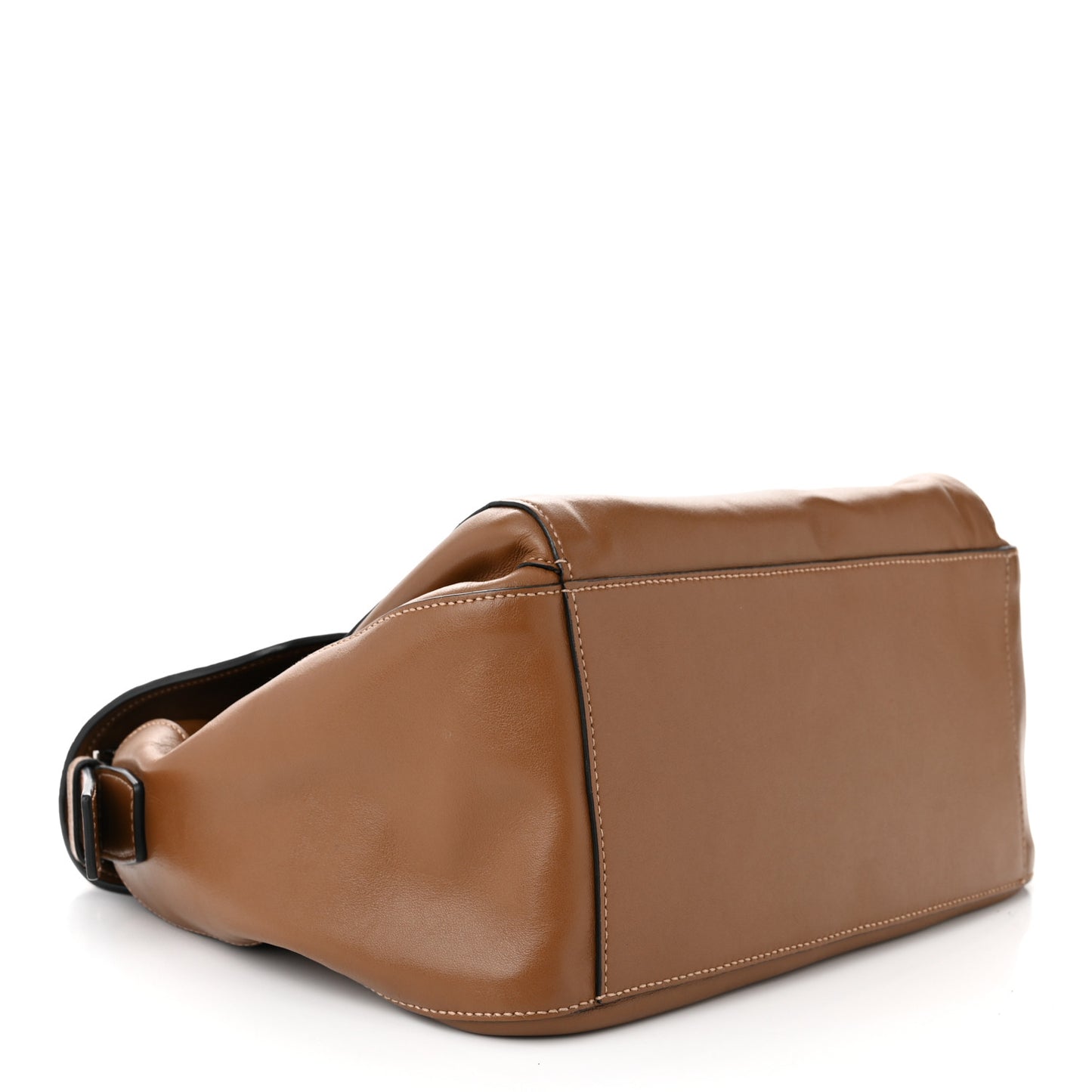 Soft Calf Messenger Bag Caramel