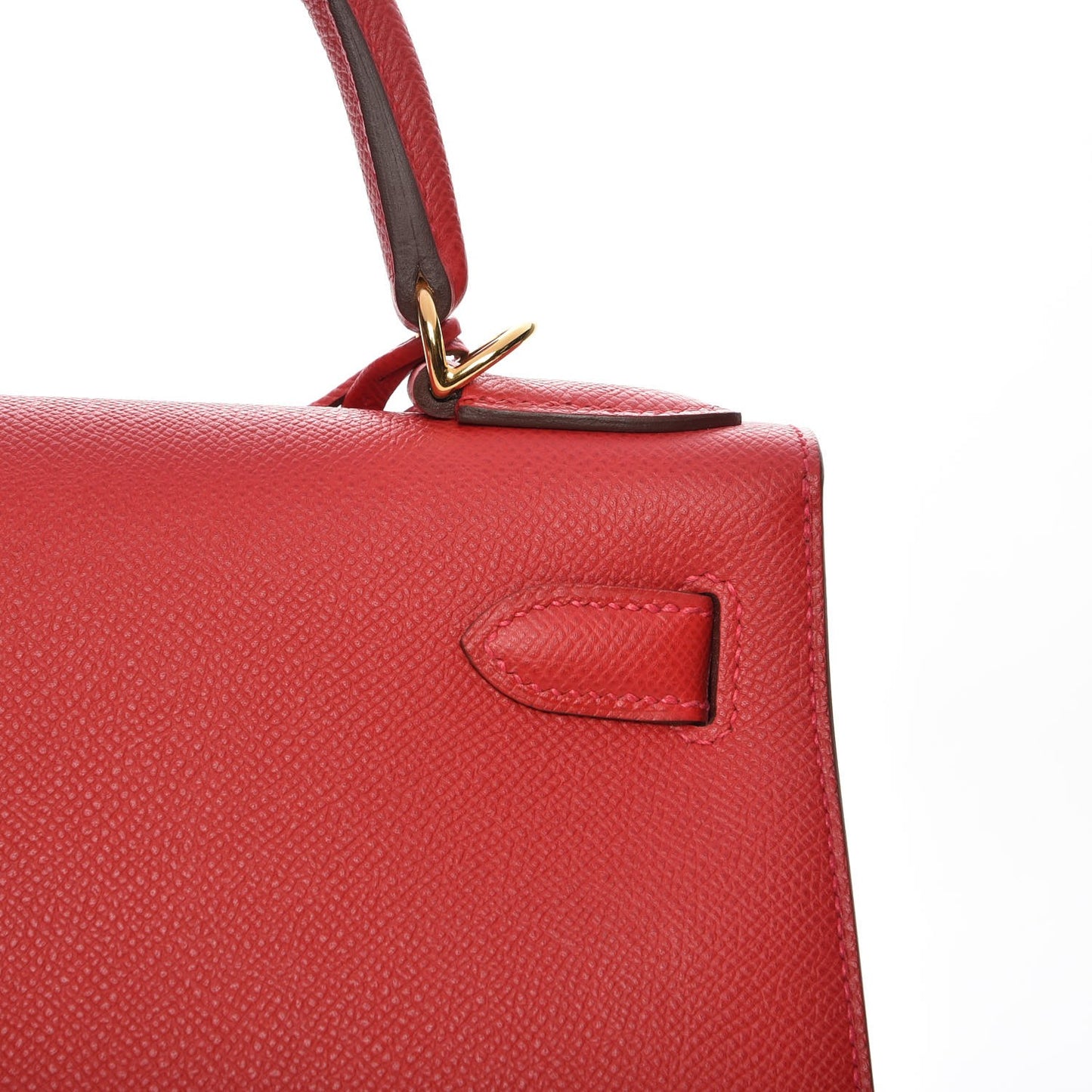 Epsom Kelly Sellier 28 Rouge Casaque