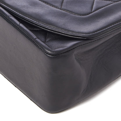 Chanel Lambskin Quilted Medium Single Flap Black 4 of 9