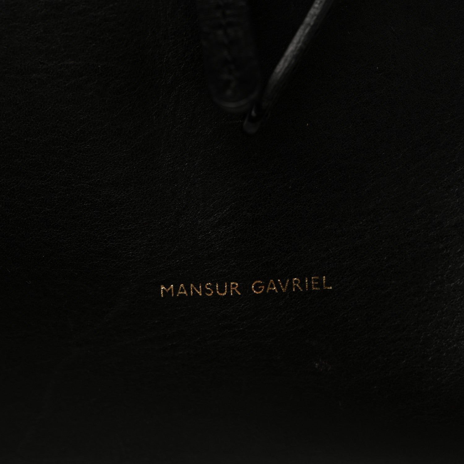 Mansur Gavriel Calfskin Lady Bag Black Flamma 6 of 15