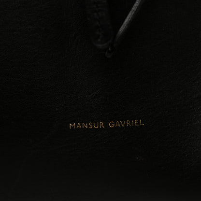 Mansur Gavriel Calfskin Lady Bag Black Flamma 6 of 15