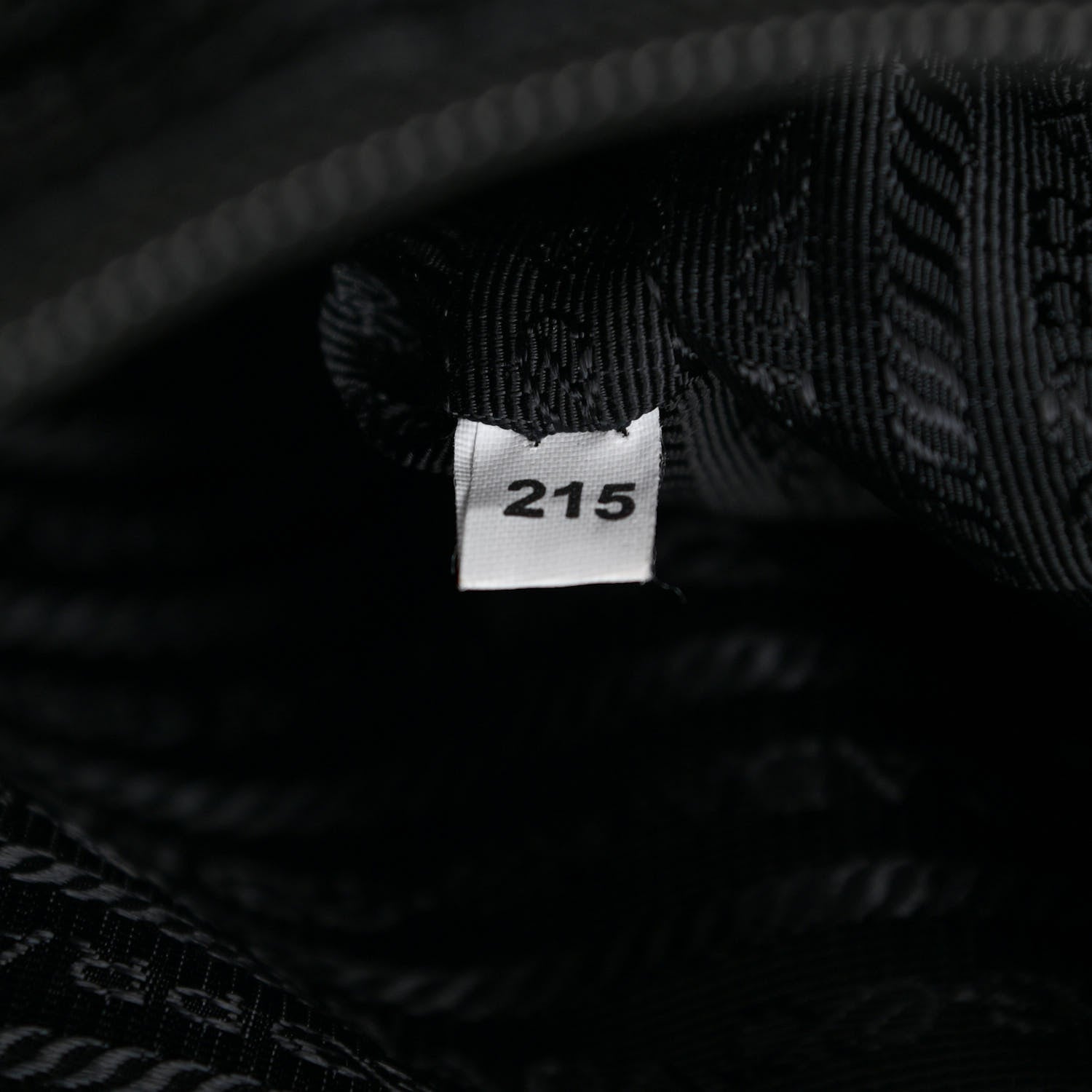 Prada Tessuto Nylon Saffiano Medium Backpack Black 8 of 9