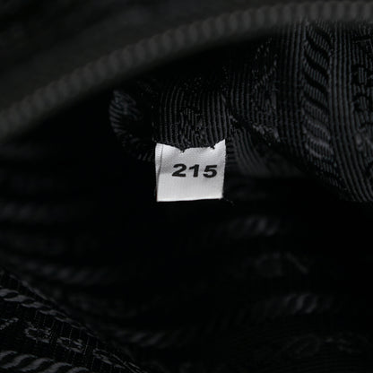 Prada Tessuto Nylon Saffiano Medium Backpack Black 8 of 9