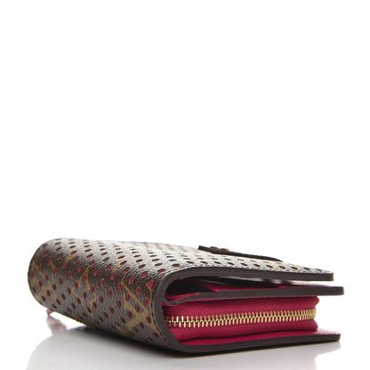 Louis Vuitton Monogram Perforated Compact Zipped Wallet Fuchsia 5 of 8