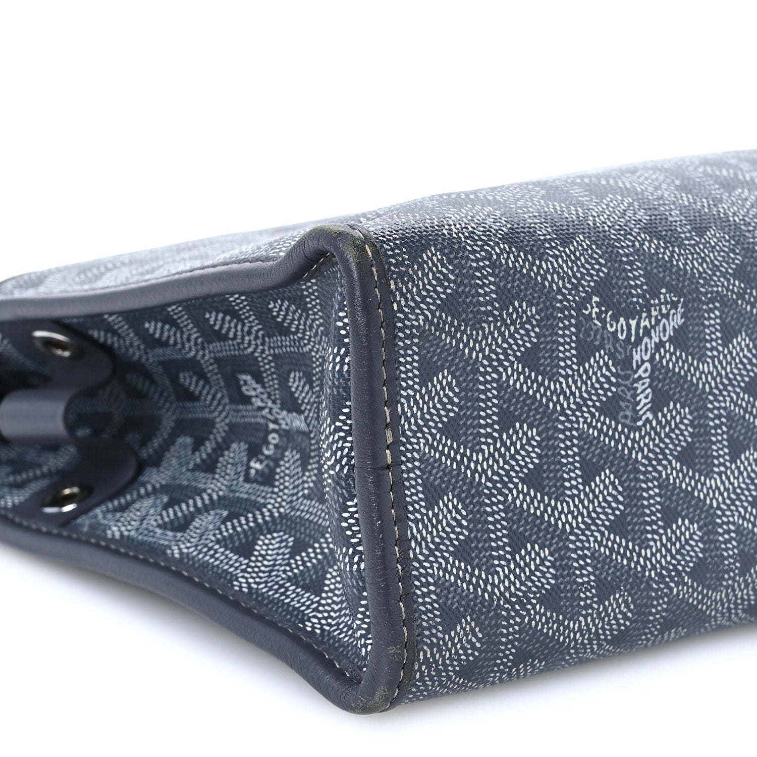 Goyard Goyardine Jouvence GM Toiletry Pouch Grey 10 of 12