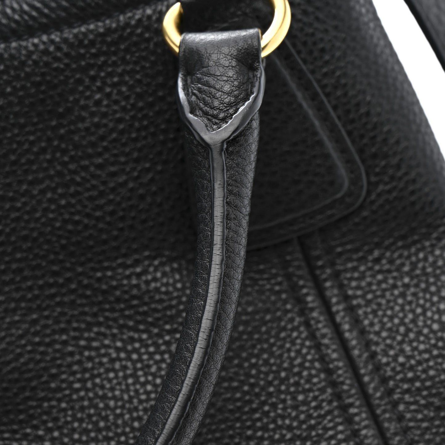 Vitello Daino Tote Black