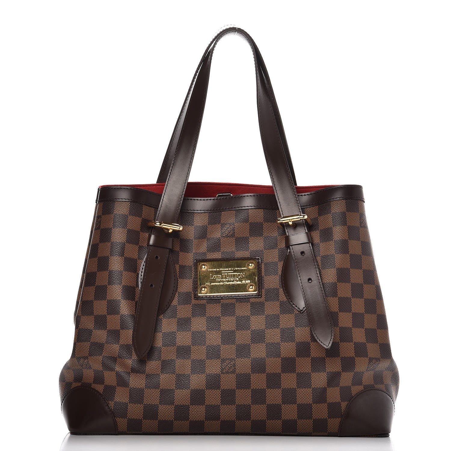 Louis Vuitton Damier Ebene Hampstead MM 1 of 10