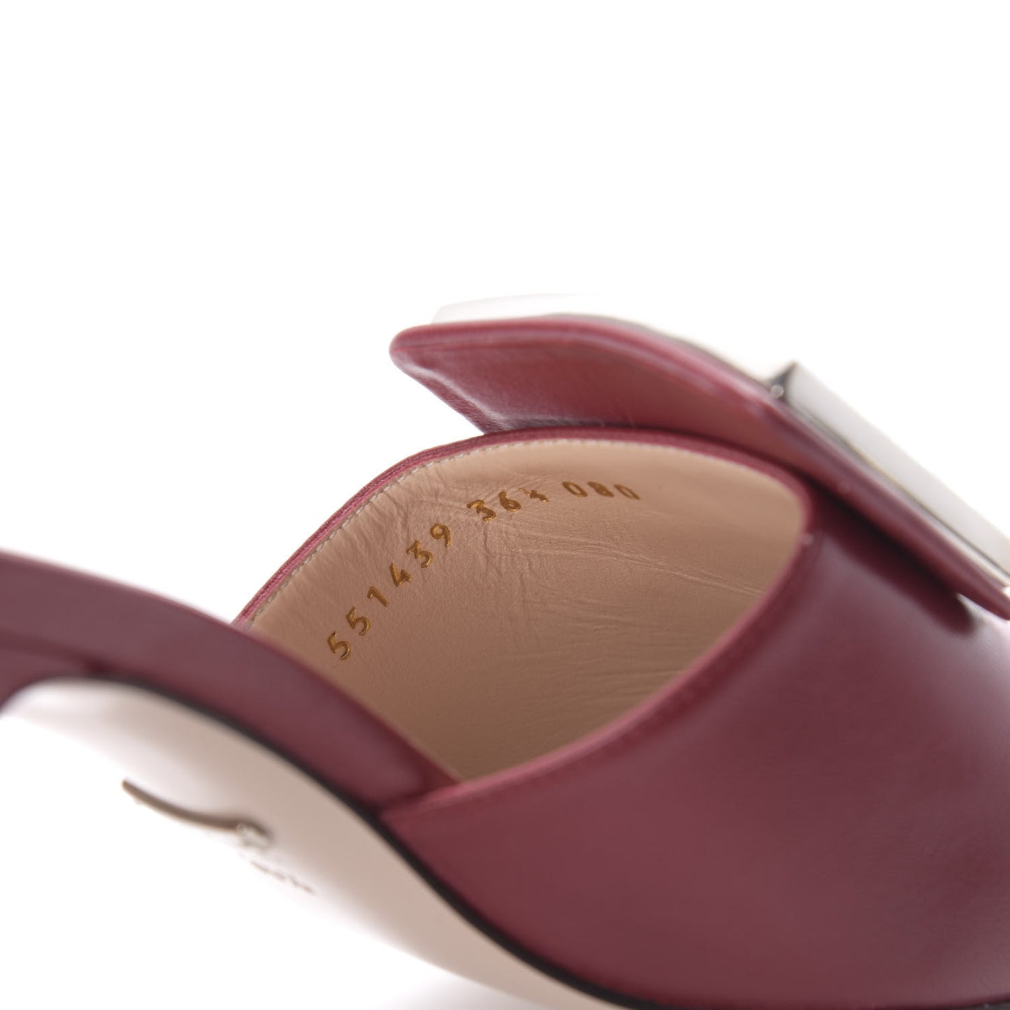 Malaga Kid Crystal Square G Madelyn Mules 36.5 Romantic Cerise